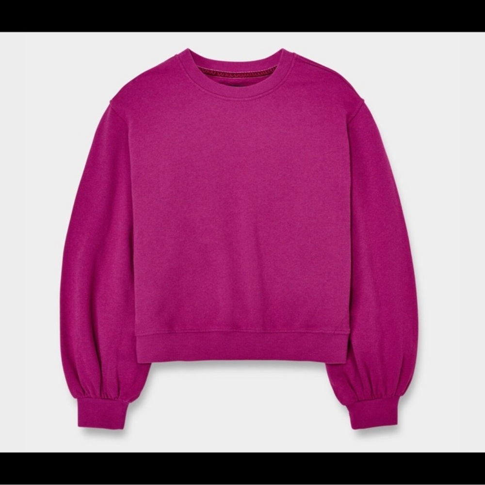 UGG BROOK BALLOON SLEEVE CREWNECK